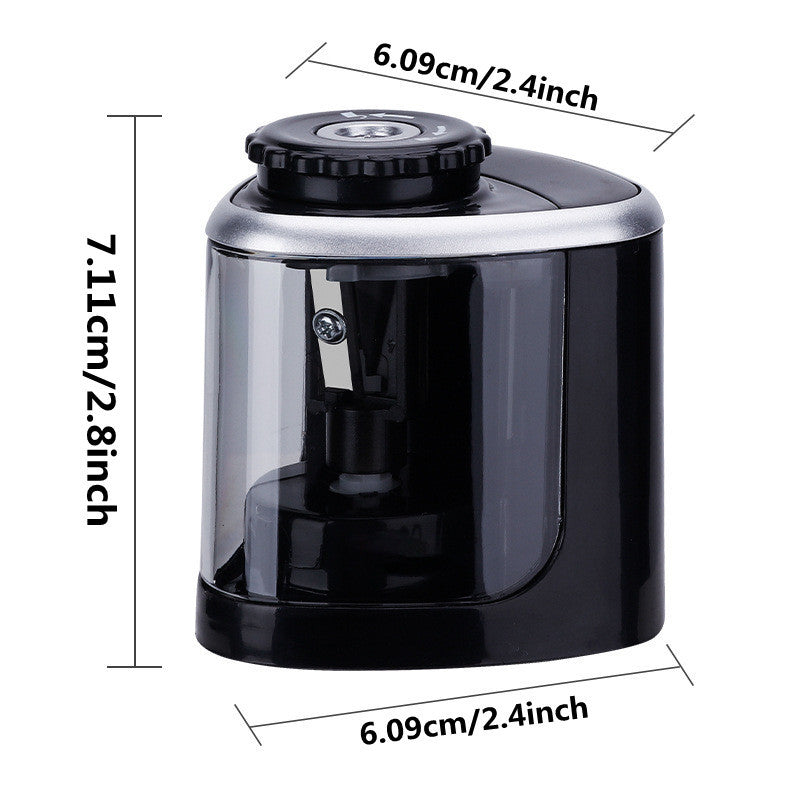 1pc Fast Sharpening Electric Pencil Sharpener-Portable & Safe Design-Efficient for 6-8mm Pencils-Perfect for Students & Office