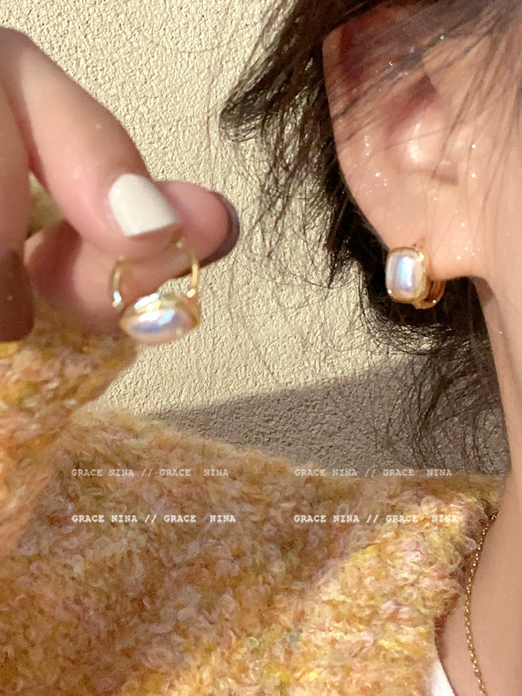 Niche Style Fall and Winter Fancy White Best Selling Women's Pearl