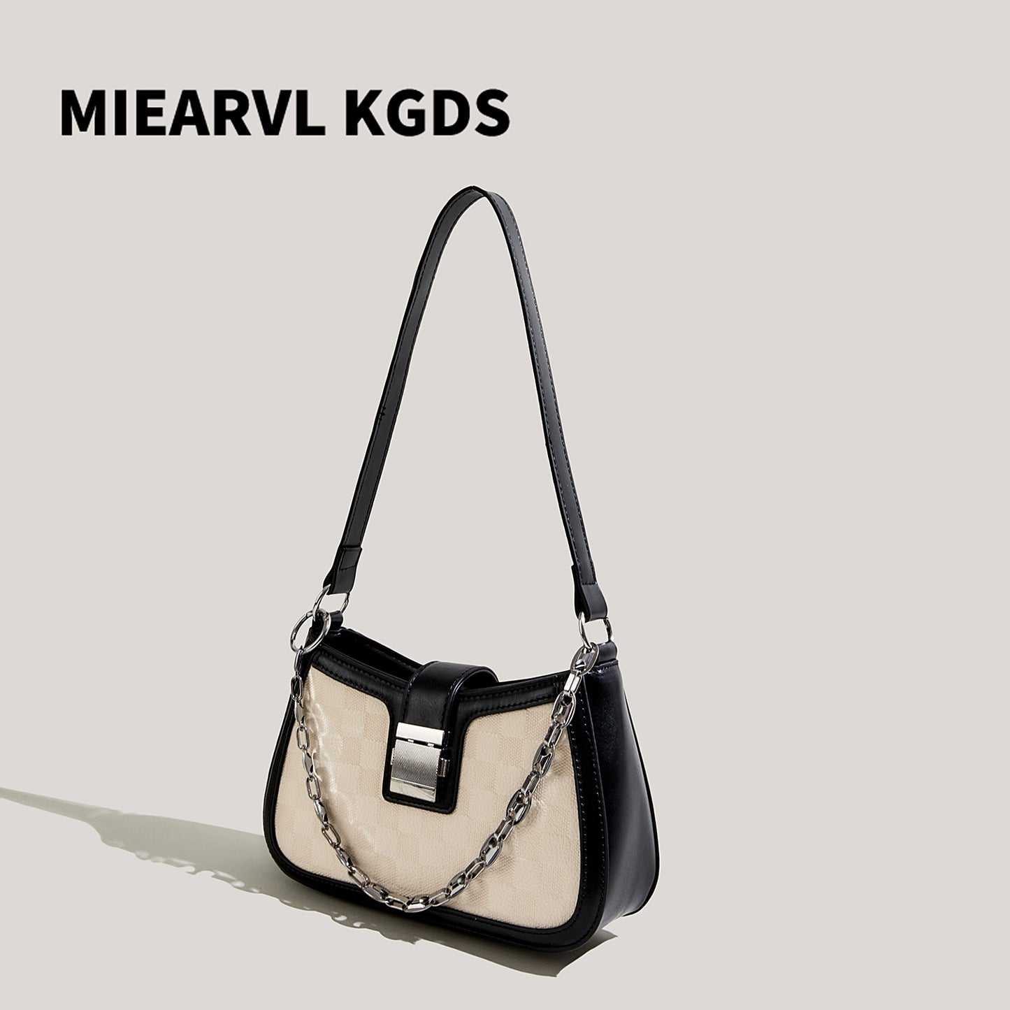 Miearvl Kgds Niche Style Chain Crossbody Bag Baguette