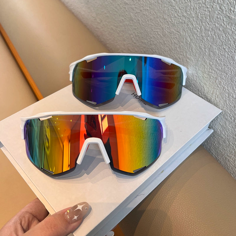 Internet Celebrity Outdoor Fashion Colorful Female Glasses for Riding