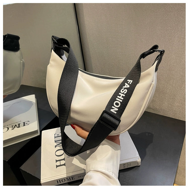 This Year's Popular Canvas Small Bag 2024 New Arrival Women's Bag Fancy Western Style All-Matching Messenger Bag Shoulder Dumpling Bag