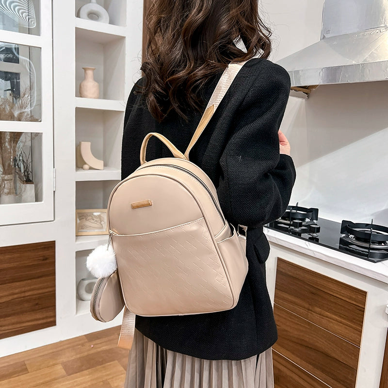 Travel Trendy Casual Fashion Minimalist All-Match Backpack
