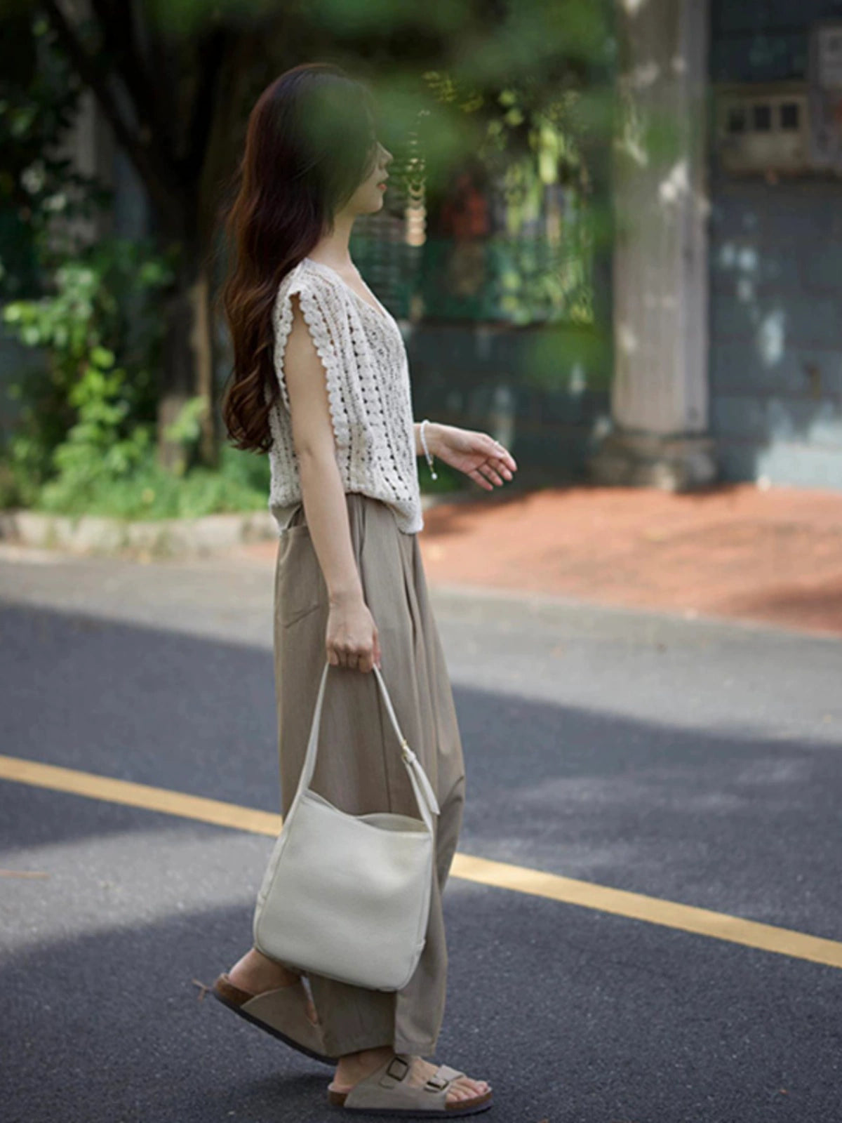 Summer Matching a Set of Korean Style Age-Reducing Cold Style Denim Casual Pull Cool Wear Suit Women's Clothing 2024 New Arrival Summer