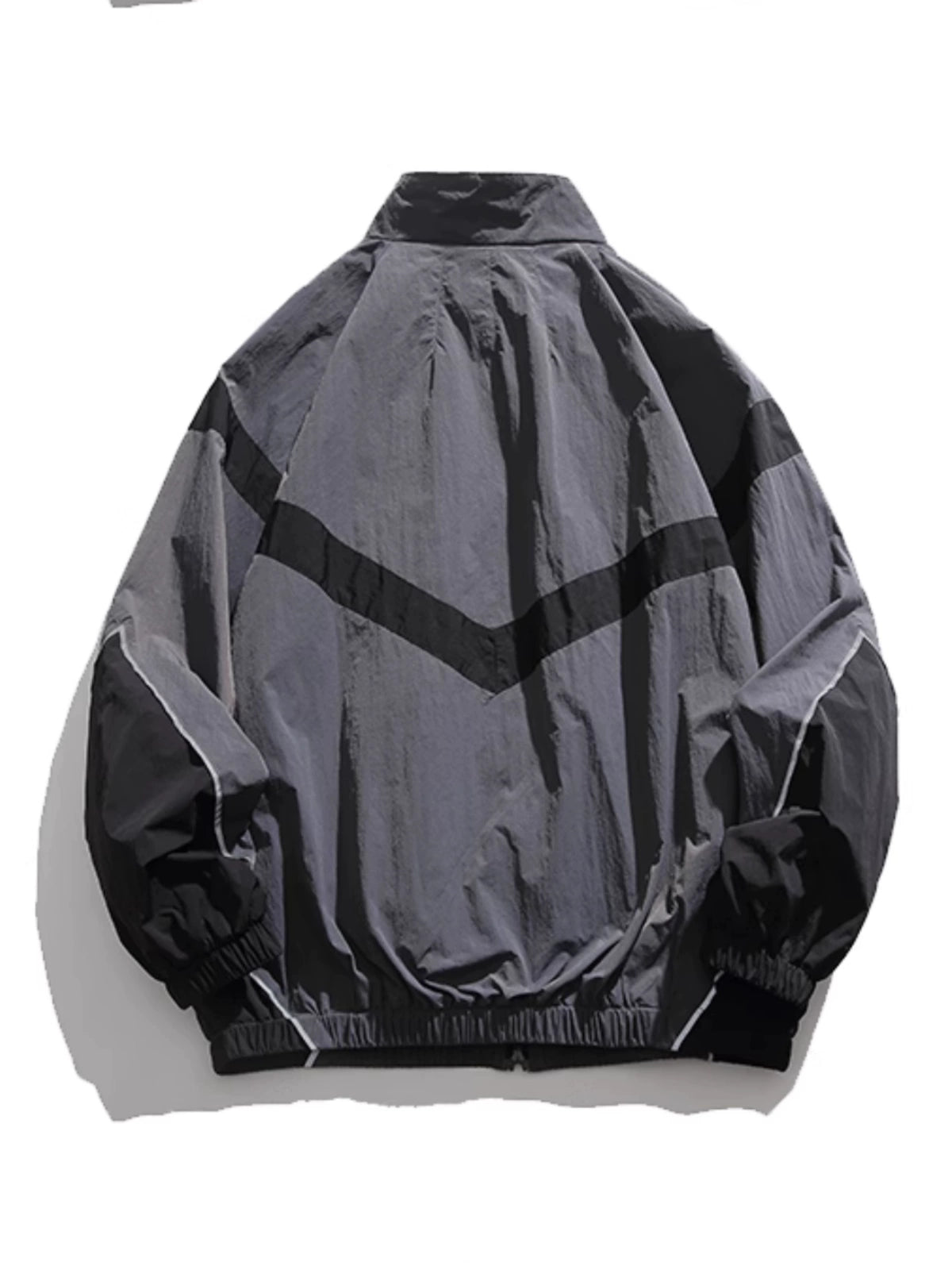 Trendy American Retro Spring and Autumn Loose Zip Coat
