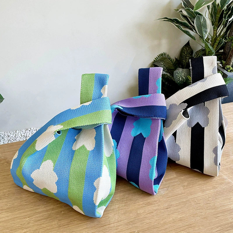 Bag Female Niche Flower Street Play Handbag