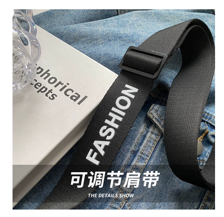 This Year's Popular Canvas Small Bag 2024 New Arrival Women's Bag Fancy Western Style All-Matching Messenger Bag Shoulder Dumpling Bag