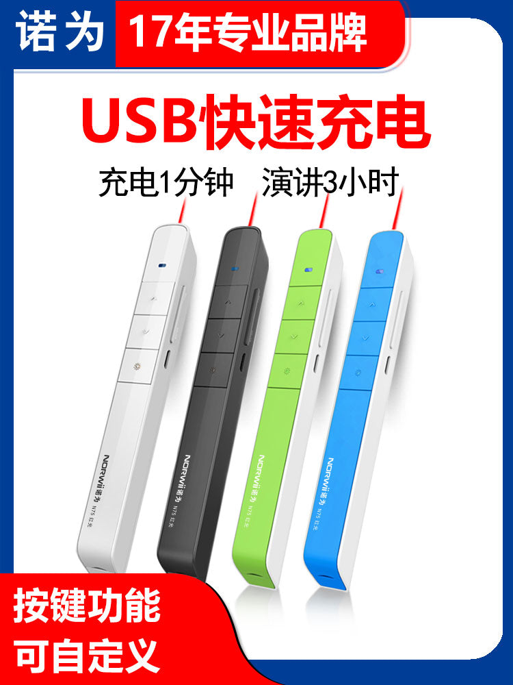 Projection Laser Pointer with Remote Control