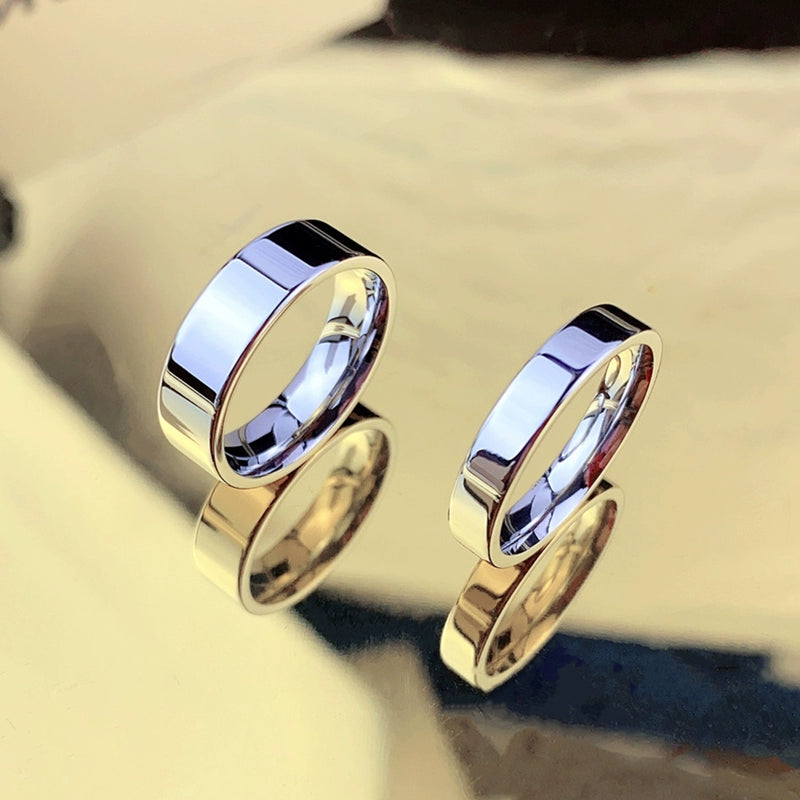 INS Boys Special-Interest Design Non-Fading Titanium Steel Ring