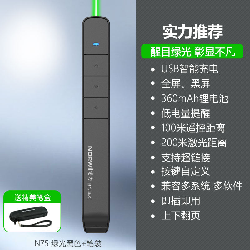 Projection Laser Pointer with Remote Control