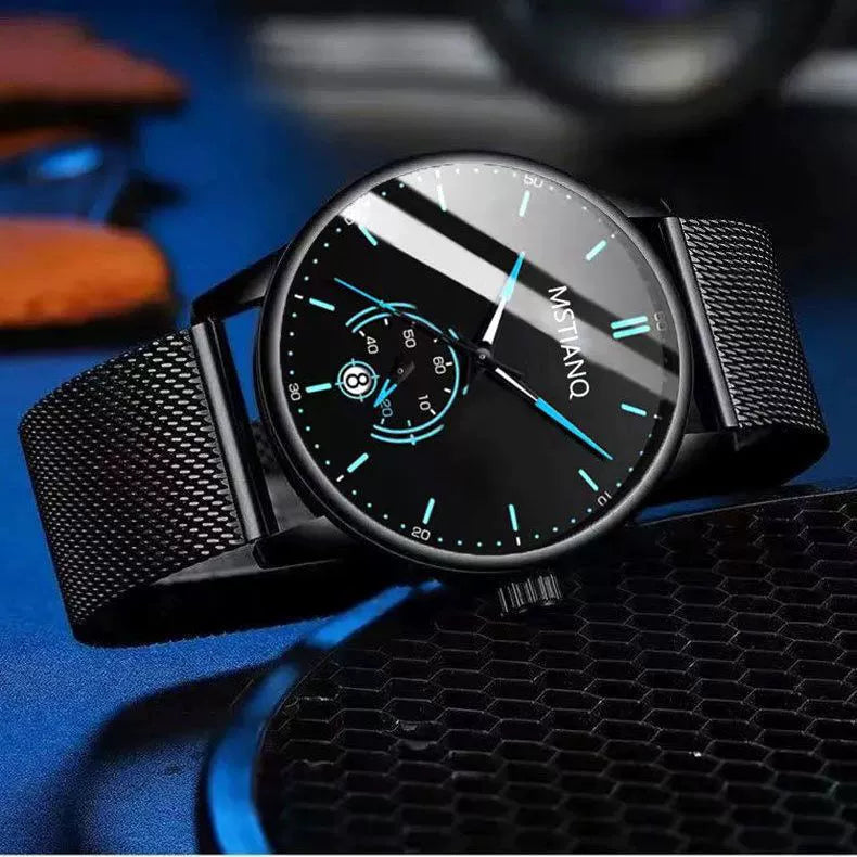 Official Authentic Products Watch Men's Calendar Waterproof Men's Automatic Movement Korean Fashion High-End Famous Brand Watch