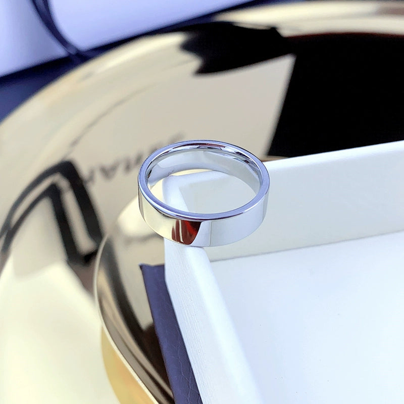 INS Boys Special-Interest Design Non-Fading Titanium Steel Ring