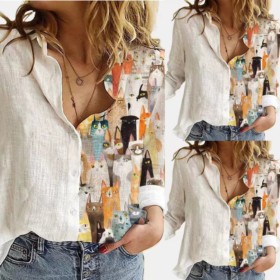 Polo Single-Breasted Long Sleeve Shirt
