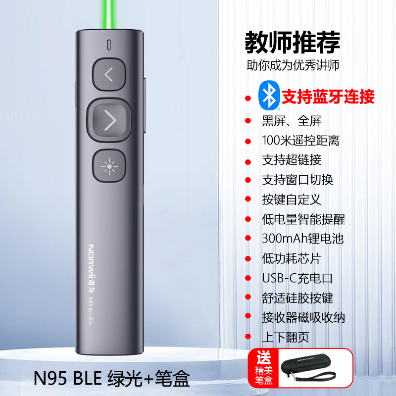 Projection Laser Pointer with Remote Control