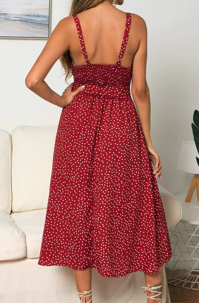 Skirt Shoulder-Straps Sling Dress