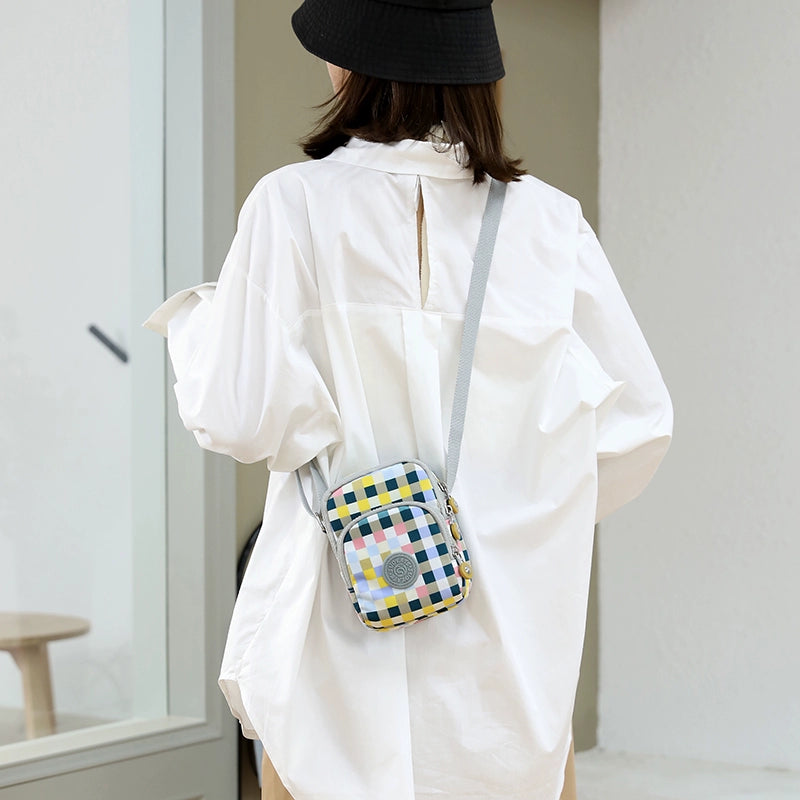 Mini All-Match Vertical One Shoulder Key Mobile Phone Bag