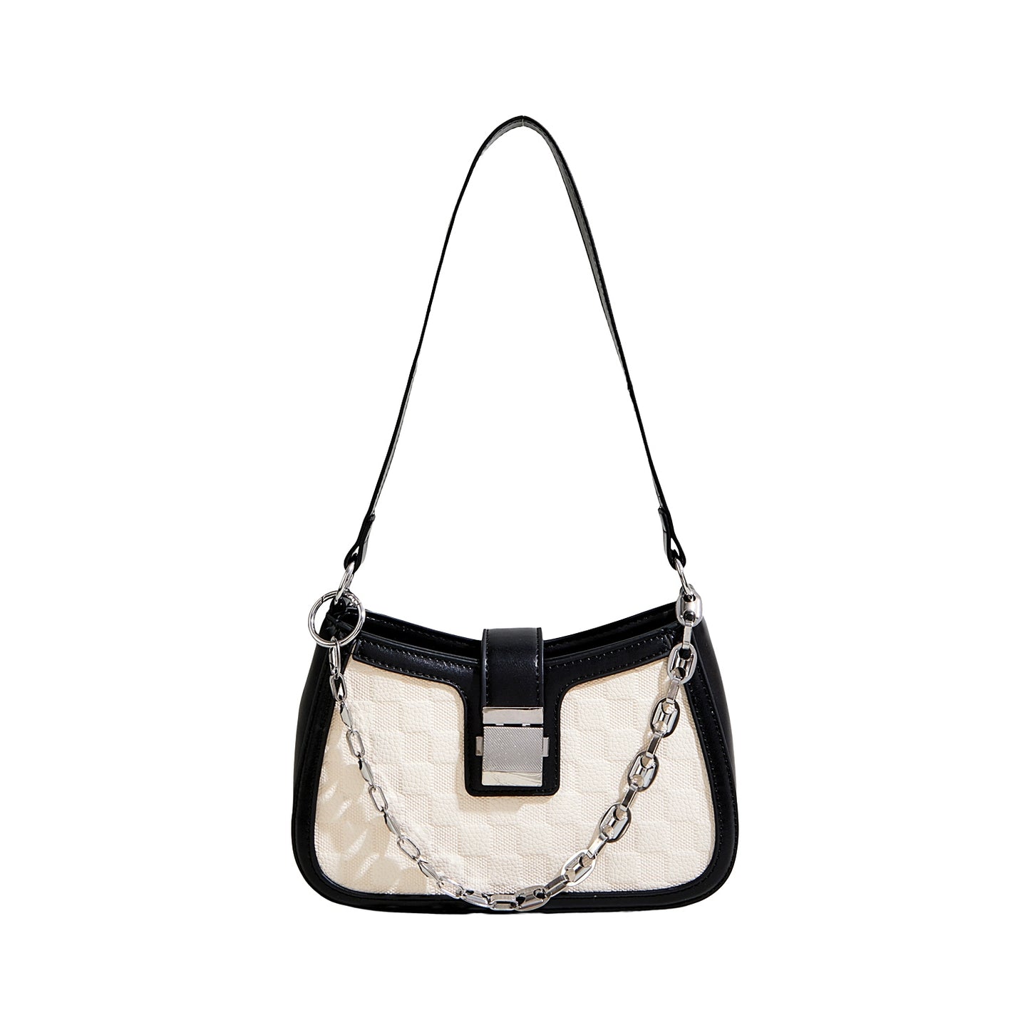 Miearvl Kgds Niche Style Chain Crossbody Bag Baguette