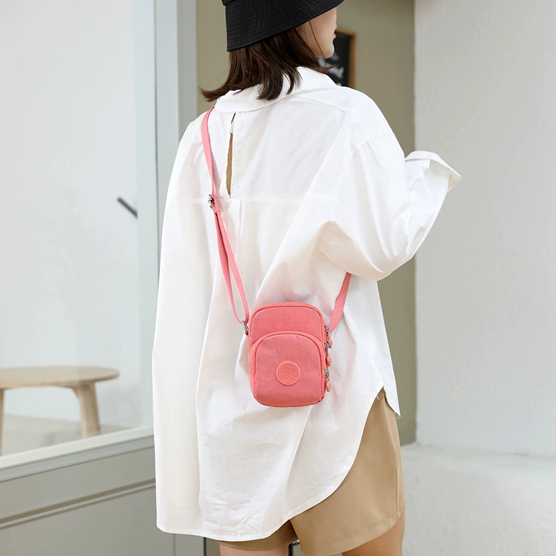 Mini All-Match Vertical One Shoulder Key Mobile Phone Bag