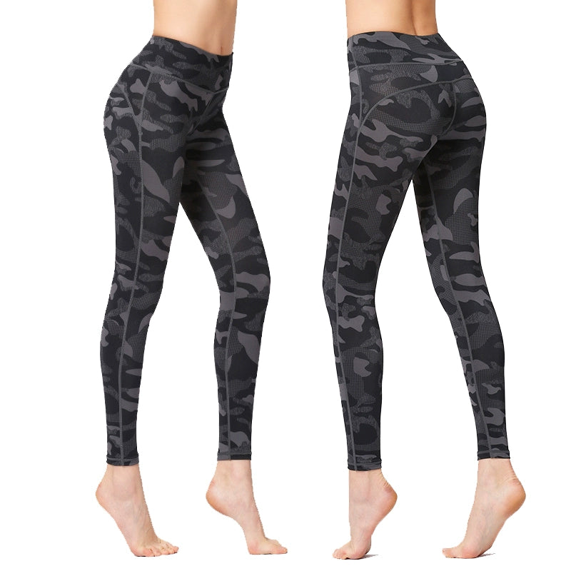 Camouflage Yoga Pants Women Buttock Lifting Internet Celebrity Fitness Pants Stretch Tight Outer Wear Leggings Running Sports Pencil Pants