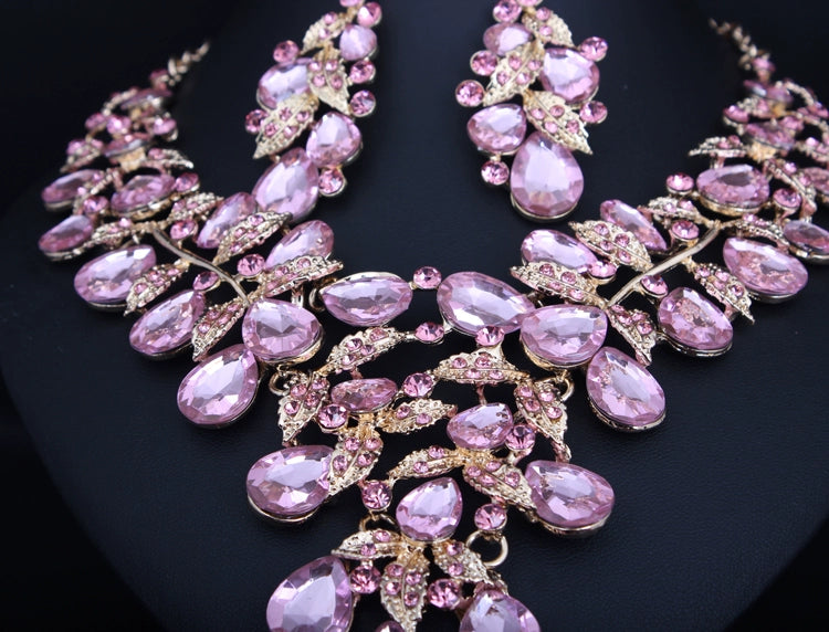 Fashion Crystal Clavicle Chain Women's Curve Photography Gem