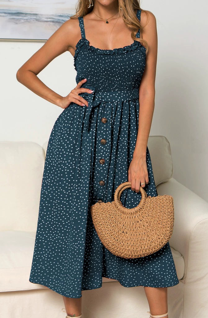 Skirt Shoulder-Straps Sling Dress