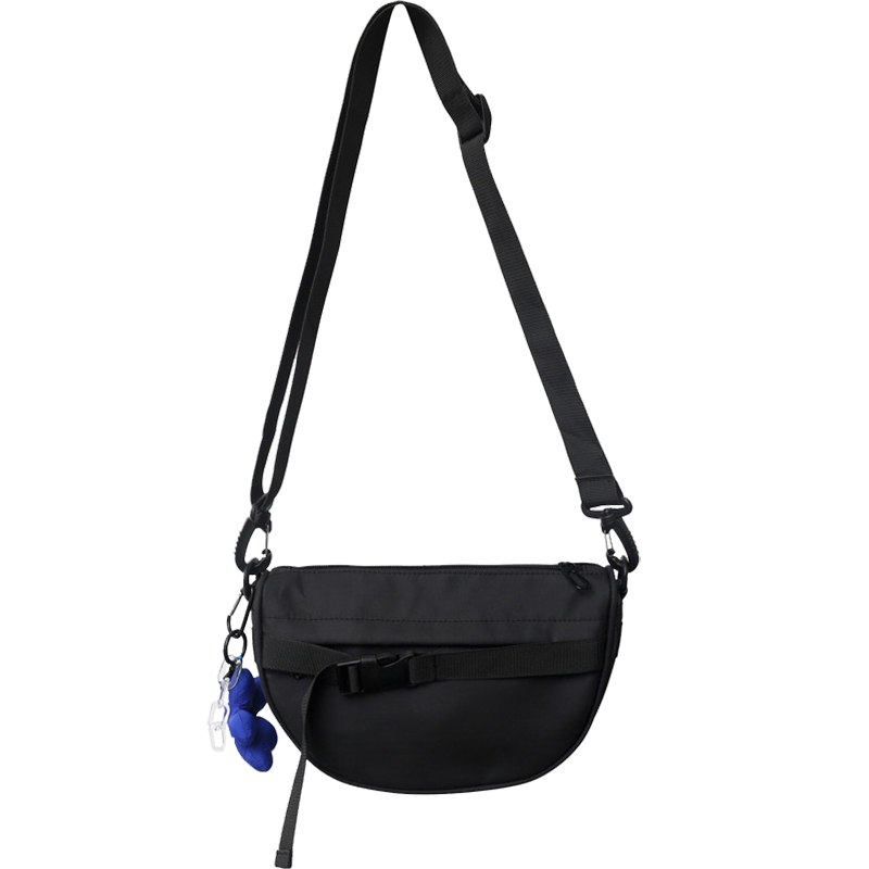 Messenger Bag Men's Ins Trendy Small Bag Minimalist Trendy Cool Sports Small Shoulder Bag Men's Functional Shoulder Bag Small Casual Backpack Bag