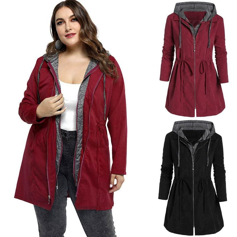 Casual Autumn Winter Plus Size Jacket
