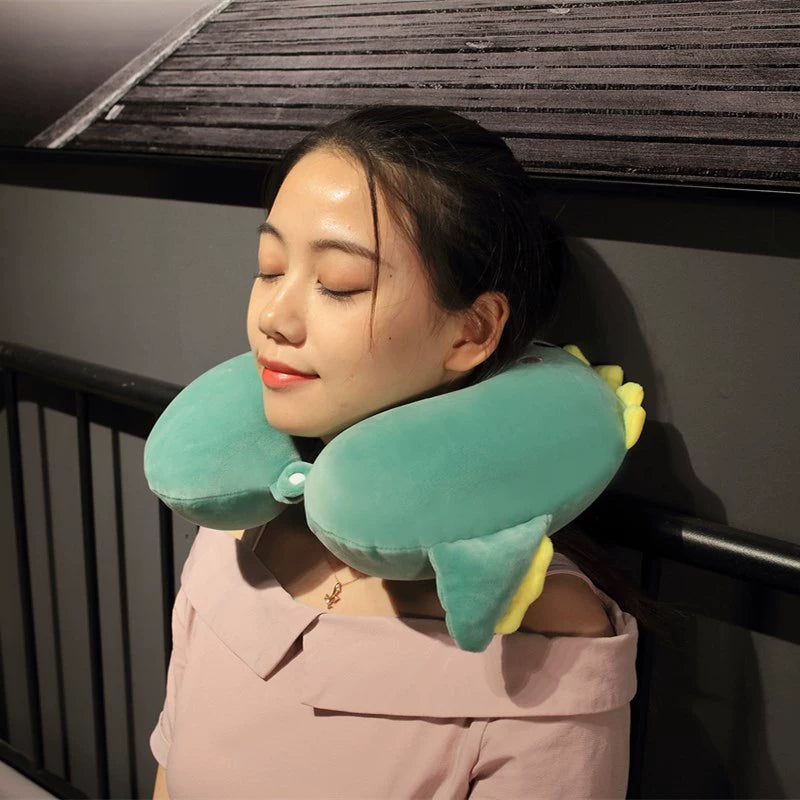 Memory Foam Neck Office Nap U-Shape Pillow