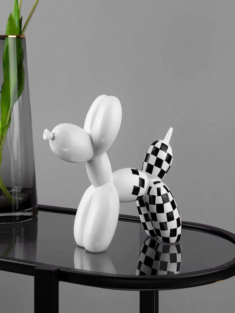 Scandinavian Chessboard Lattice Fancy Living Room Decoration Resin