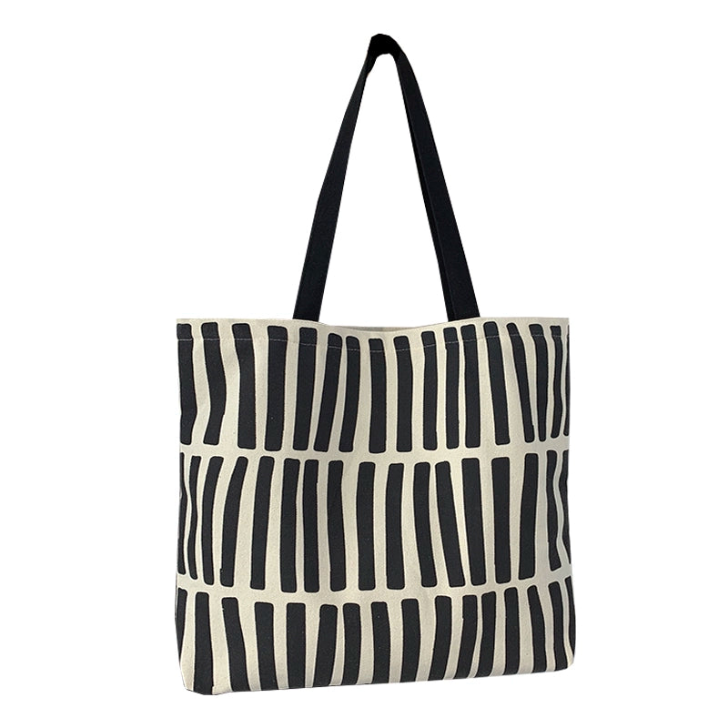 Original Homemade Japanese Geometric Student Schoolbag Artsy