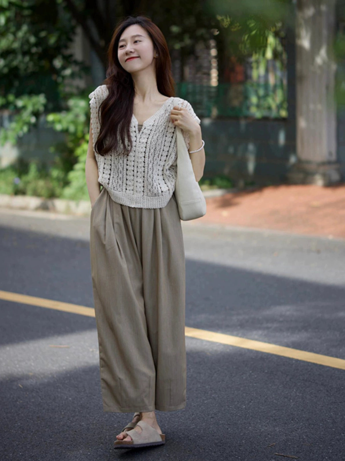 Summer Matching a Set of Korean Style Age-Reducing Cold Style Denim Casual Pull Cool Wear Suit Women's Clothing 2024 New Arrival Summer