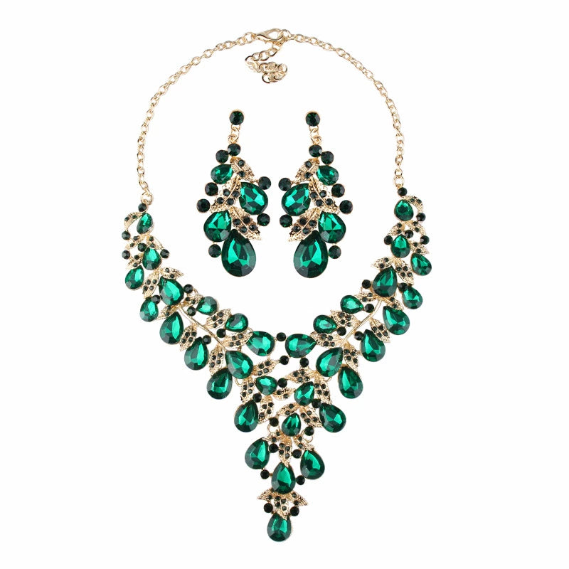Fashion Crystal Clavicle Chain Women's Curve Photography Gem
