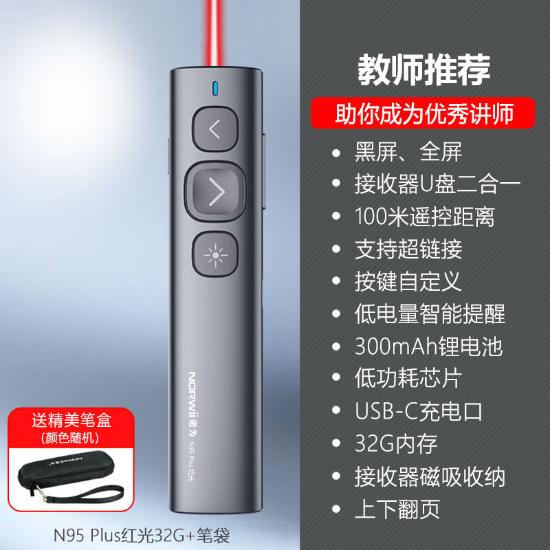 Projection Laser Pointer with Remote Control