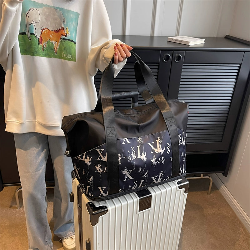 Women's Short-Distance Scalable School Travel Bag