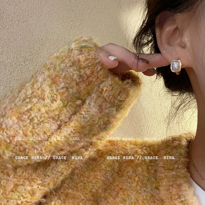 Niche Style Fall and Winter Fancy White Best Selling Women's Pearl