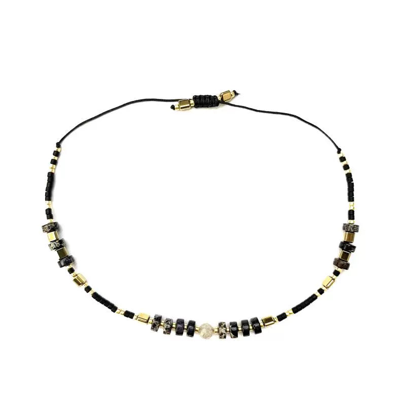 Vikiko Moonstone Dark Bracelet Female Beaded