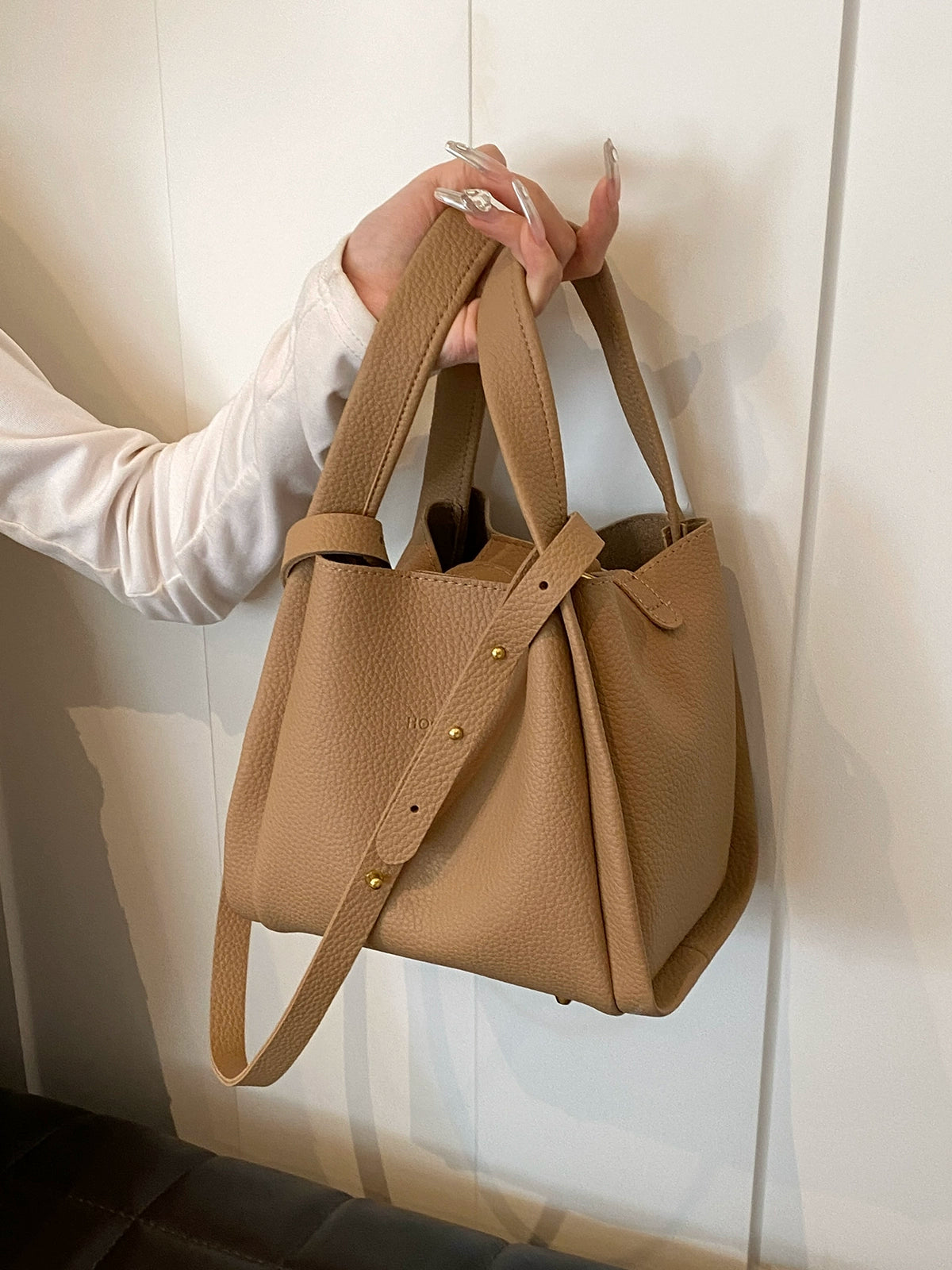 Fancy Small Bag Fashion All-Match Satchel Vegetable Basket