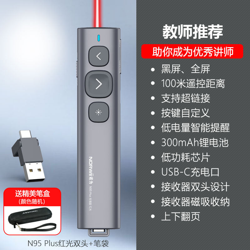 Ppt Laser Pointer with Remote Control Multimedia Teaching All-in-One Machine Laser