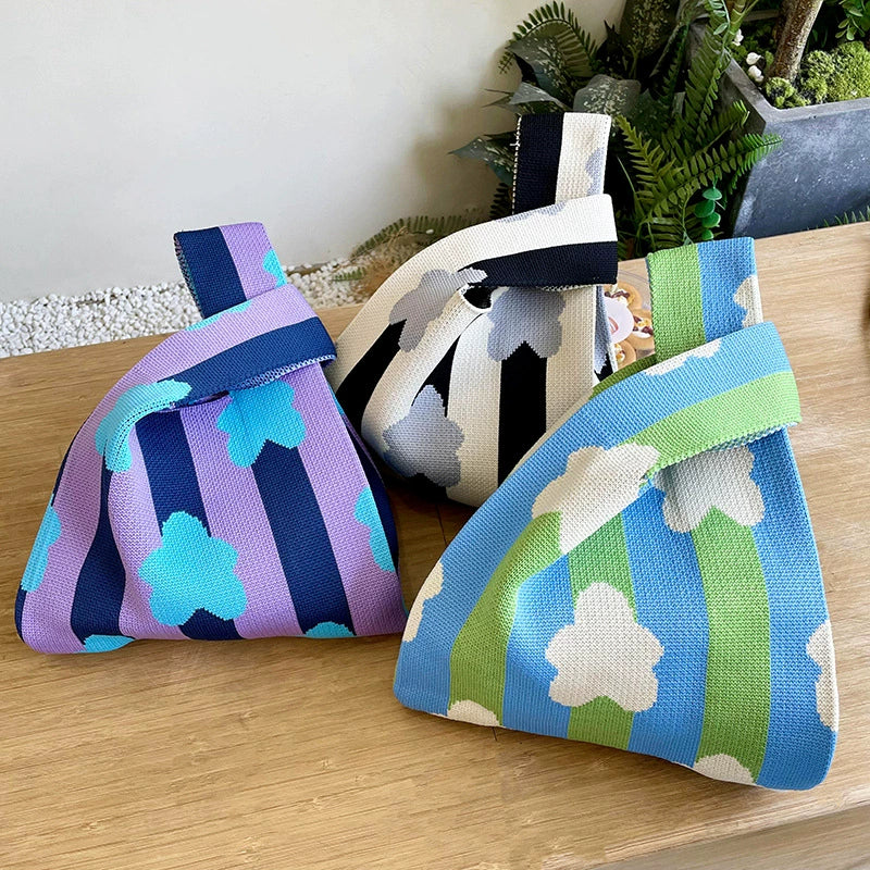 Bag Female Niche Flower Street Play Handbag