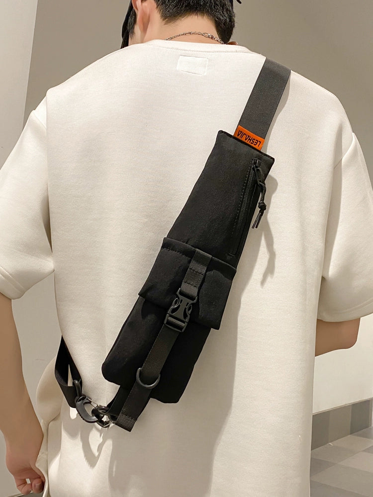 Hong Kong Style Personalized Minority Mobile Phone Original Design Chest Bag