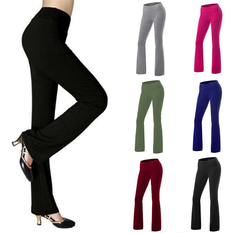 Women's Running Fitness Sports Straight Pants Yoga