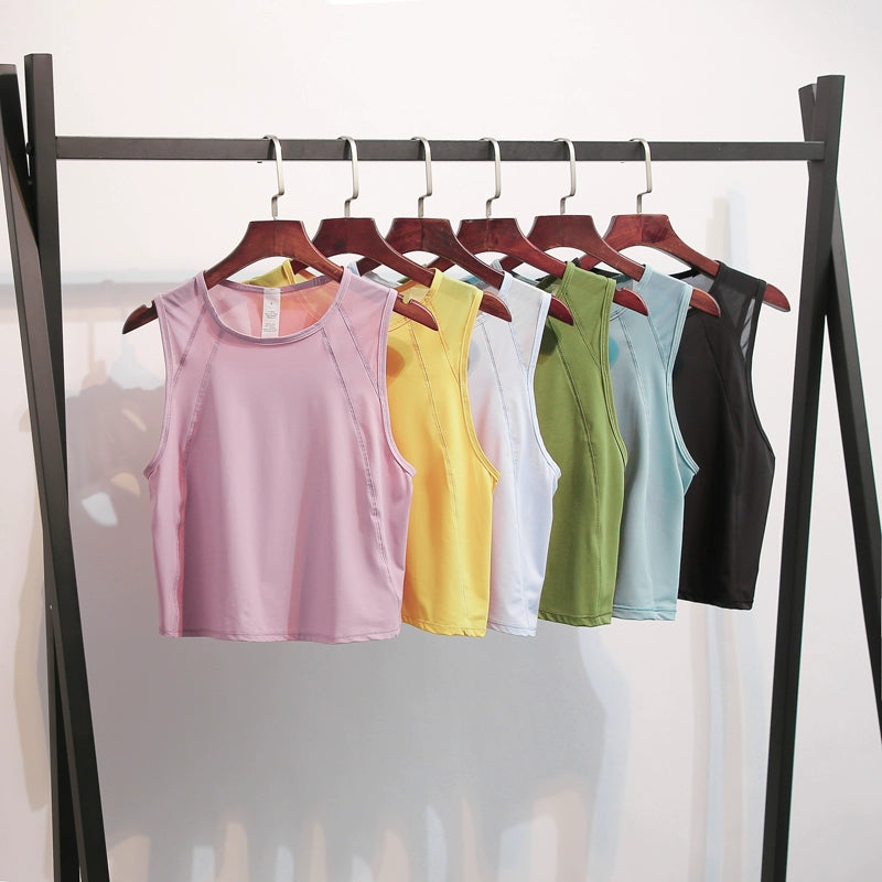 Yoga Summer Loose Breathable Quick-Drying Sports Vest