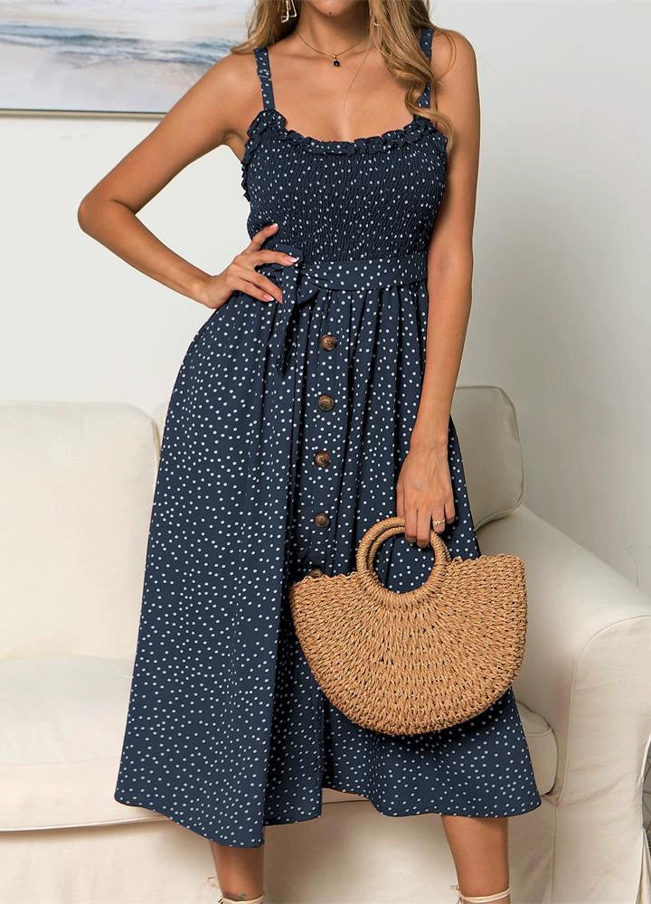 Skirt Shoulder-Straps Sling Dress