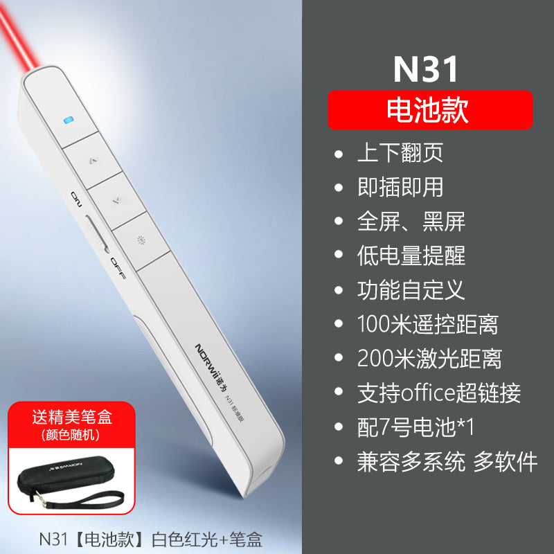 Projection Laser Pointer with Remote Control