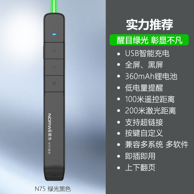 Projection Laser Pointer with Remote Control