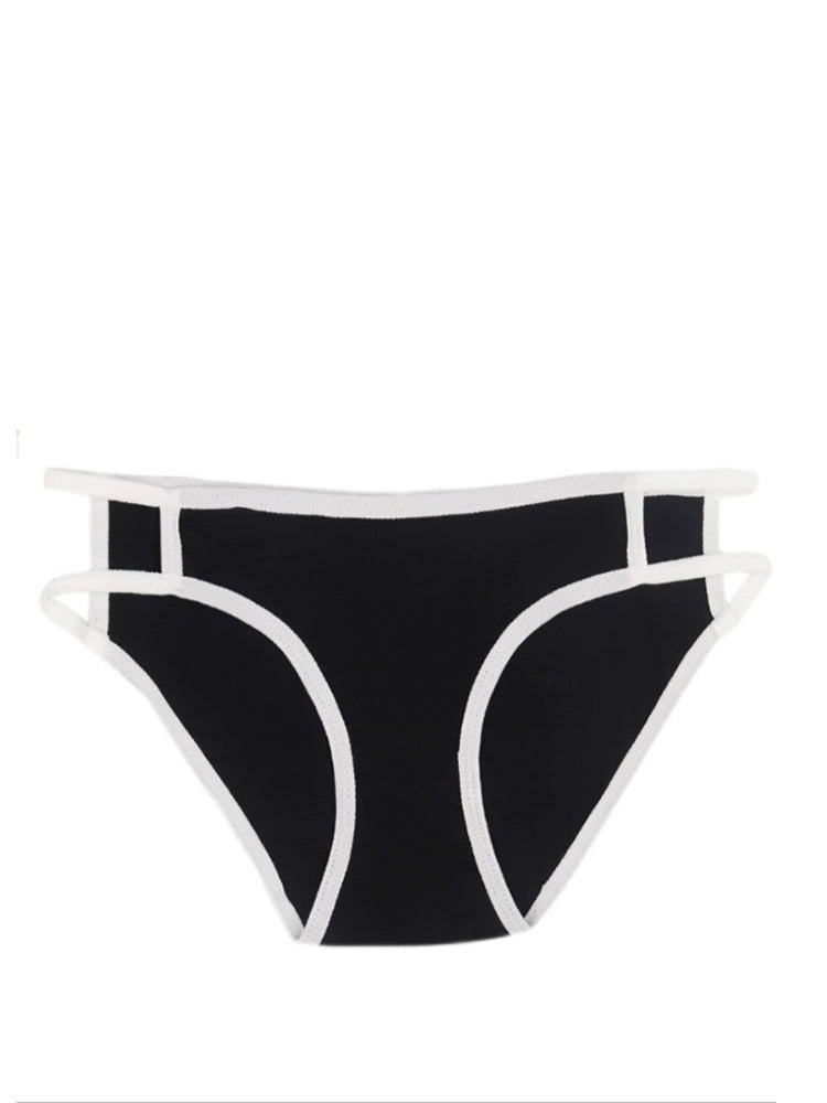 Hollow American Style Fashion Sports Fitness Solid Color Underwear