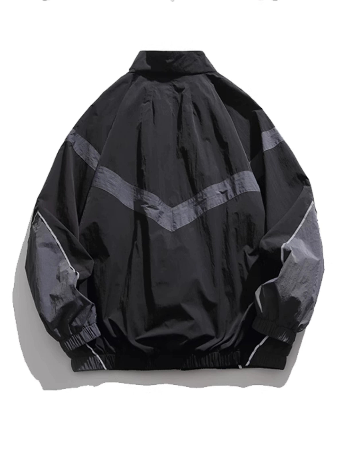 Trendy American Retro Spring and Autumn Loose Zip Coat