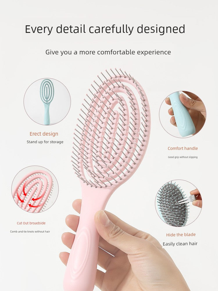 Static Fluffy Comb for Air Cushion