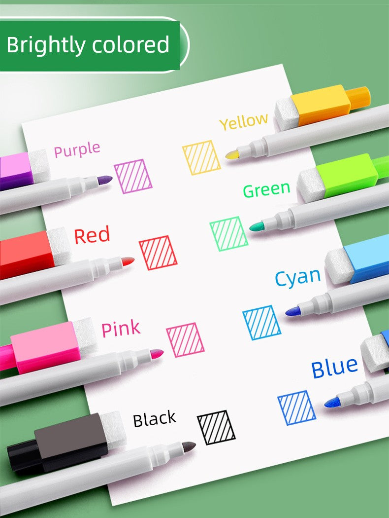 Wall Stickers Easy to Erase Colors Whiteboard Marker