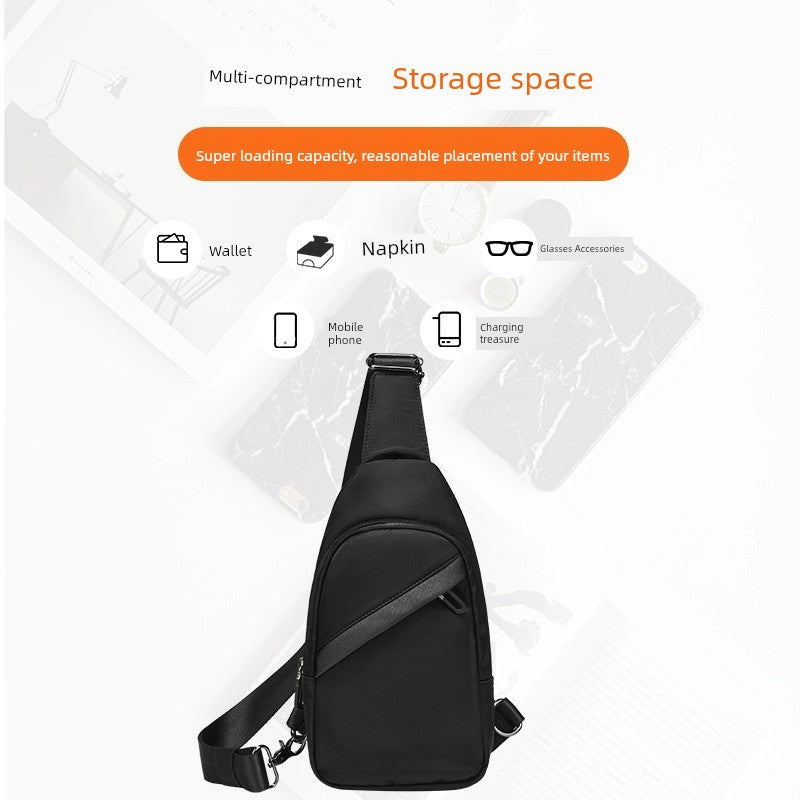 Men New Arrival Summer Trendy Brand Crossbody Bag