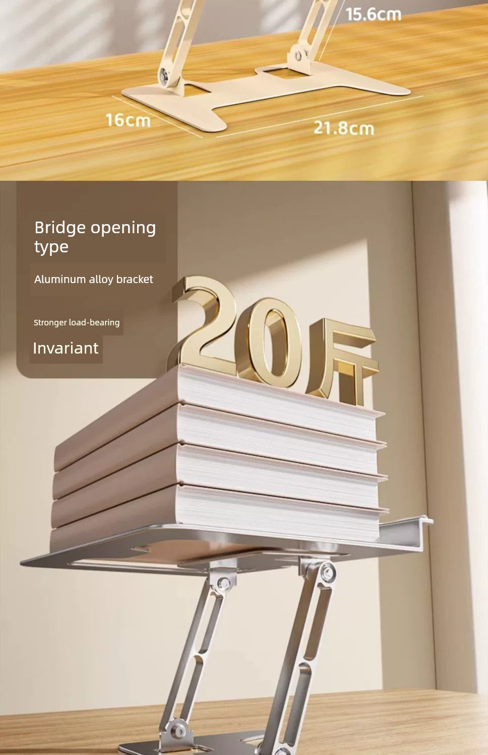 Reading Stand Clip Book Holder